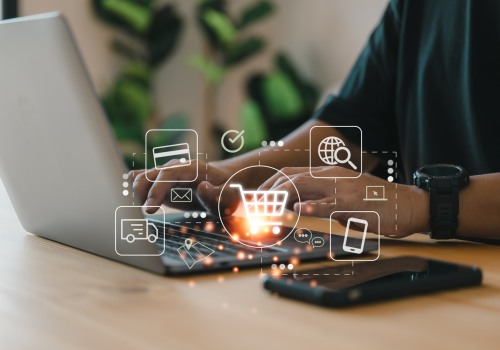 Is there an integrated cart and secure payment options in Rocket CRM?